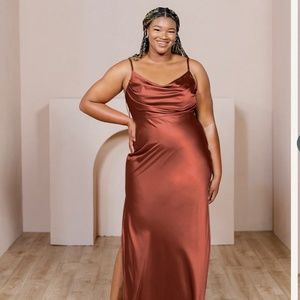 Revelery Skye Satin Gown